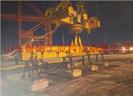 起重电磁铁吊运中厚钢板成功案例