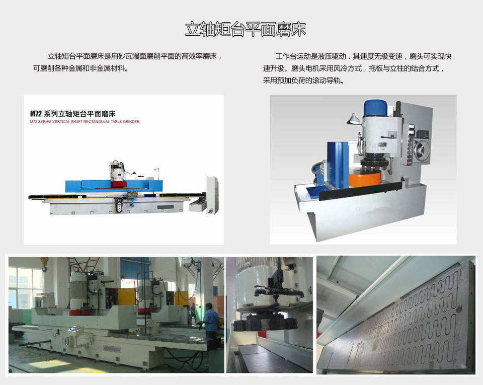 立轴矩台平面磨床